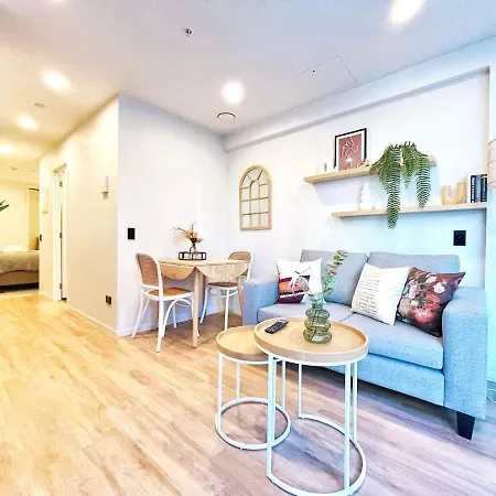 Serene Cityscape 1B Apt Near Skytower Vs Gym Pool Sauna